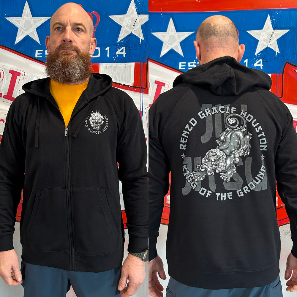 Japanese Lion Hoodie | King of the Ground