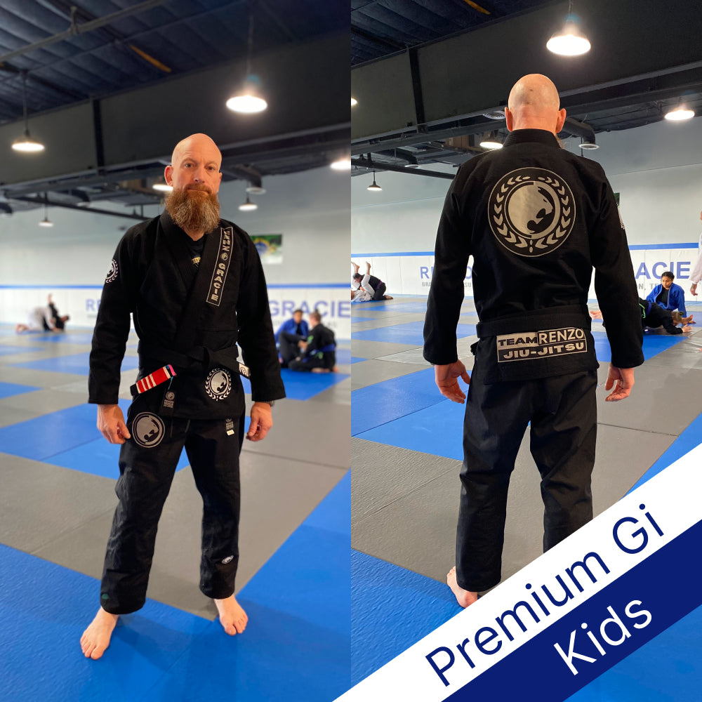 Premium Academy Kids Gi - Black