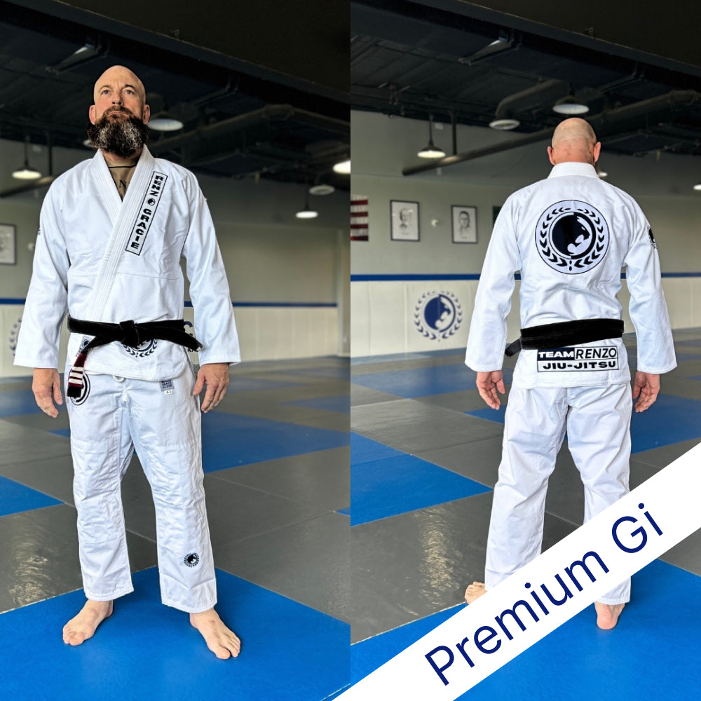 Premium Academy Adult Gi - White & Black Patch