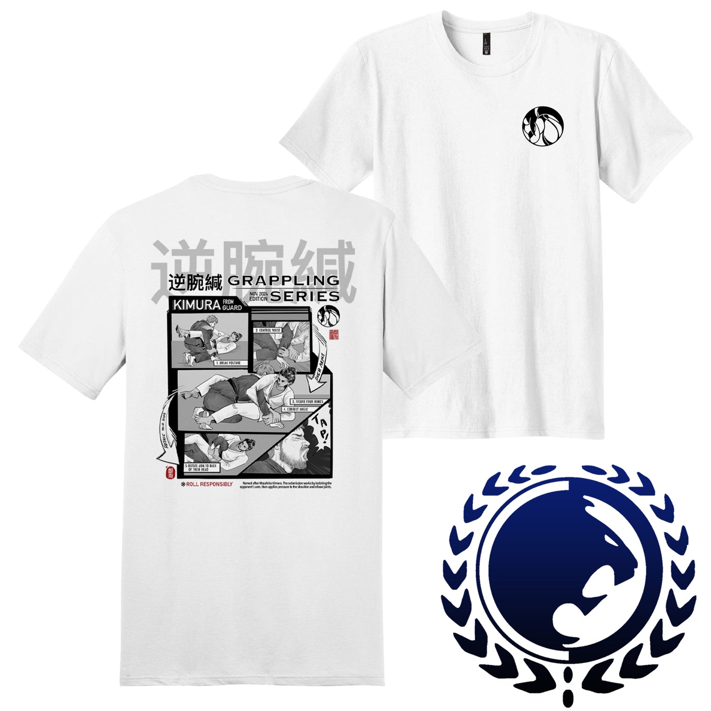 Renzo Gracie Houston | Kimura Graphic T-Shirt