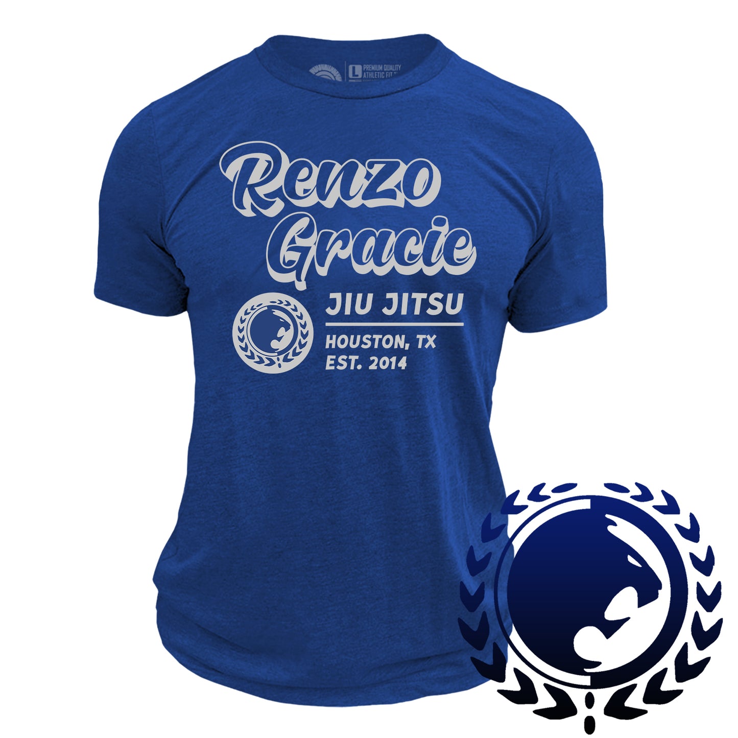 Renzo Gracie Houston | Established Royal Blue T-Shirt