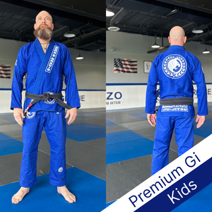 Premium Academy Kids Gi - Blue